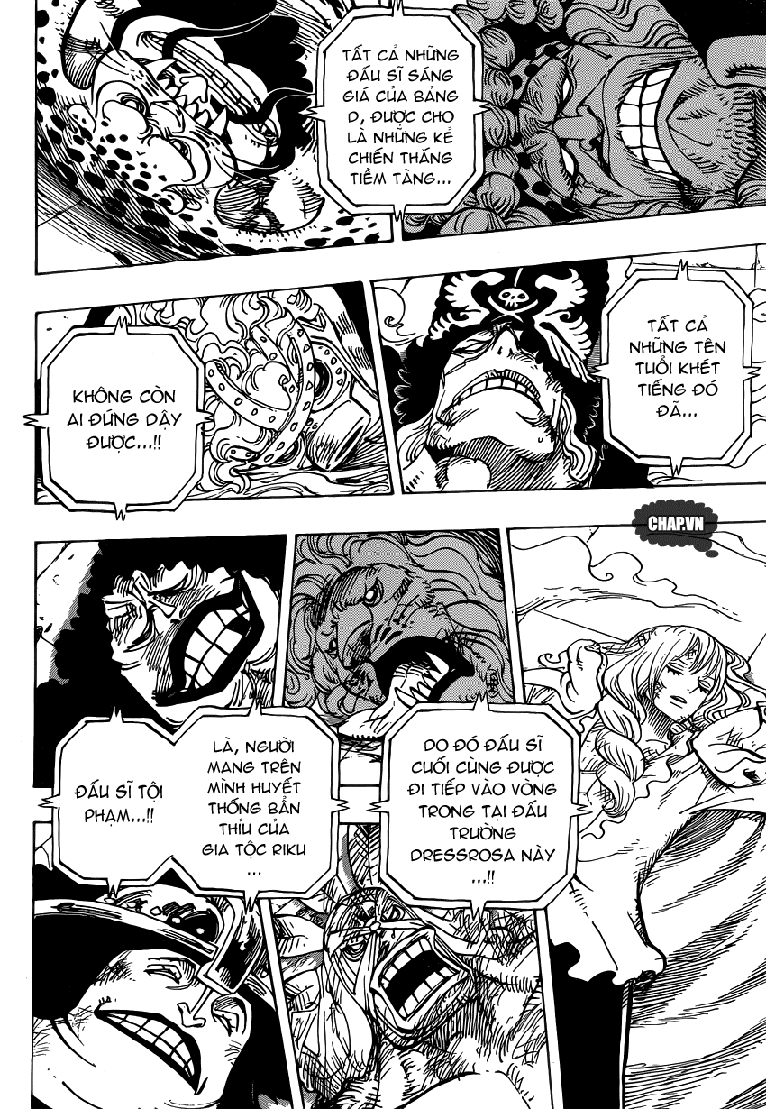 One Piece Chapter 734: Kamaitachi của xứ Rommel 004