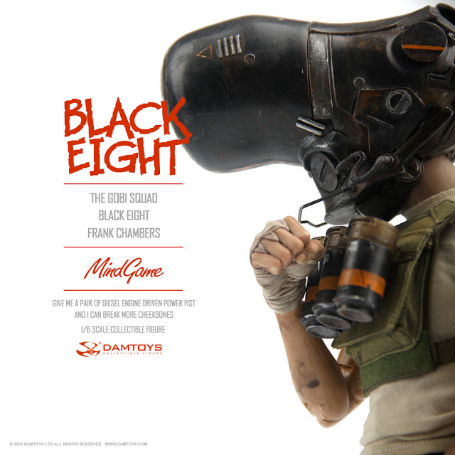 [Dam Toys]  MindGame - The Gobi Squad - Black Eight - Frank Chambers L5