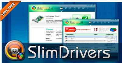 تحميل برنامج SlimDrivers مجانا للبحث عن تعريفات الكمبيوتر من الانترنت SlimDrivers-Free