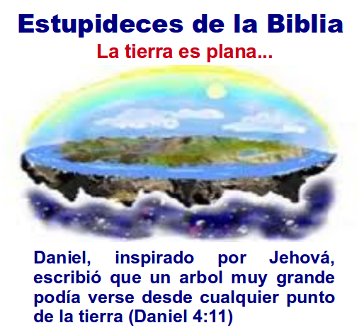 Según la Biblia, la Tierra es plana Biblia_tierraplana