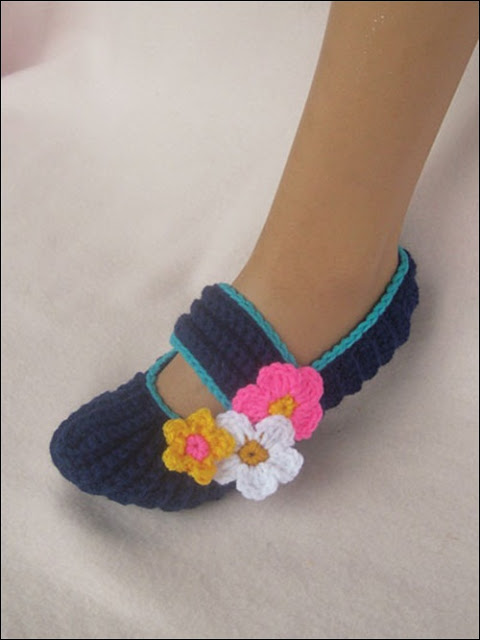 أحذية تريكو مذهلة - Amazing Knitted Footwear  Knitted-footwear-18