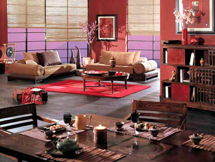 غرف معيشة عملية وانيقة وعصرية !! Classic-modern-fusion-chinese-living-room