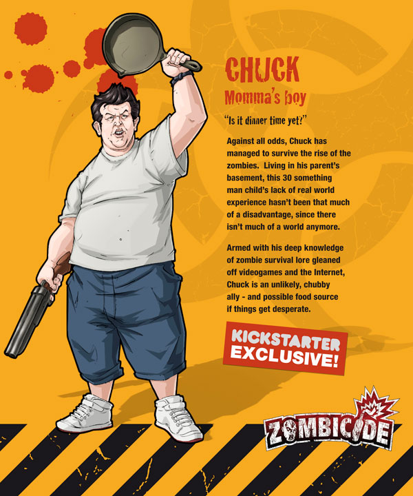 Zombicide personajes CHUCK
