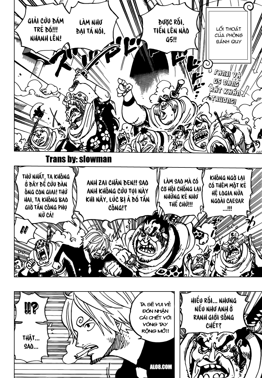 One Piece Chapter 687: Thú hoang 002