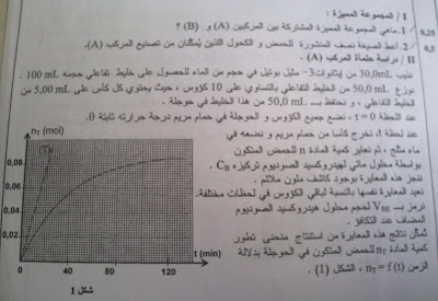 نموذج امتحان البكالوريا في مادة الفيزياء والكيمياء الامتحان الوطني الموحد للبكالوريا الدورة العادية 2010 Phy_ch3