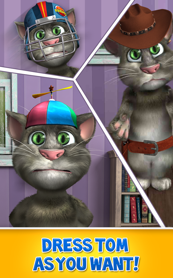 اللعبة المشهورة جدا والمعروفة لعبة توم المتكلم talking tom 2 الجزء التانى:لعبة مجانية لاجهرزة الاندويد+تطبيقات 5