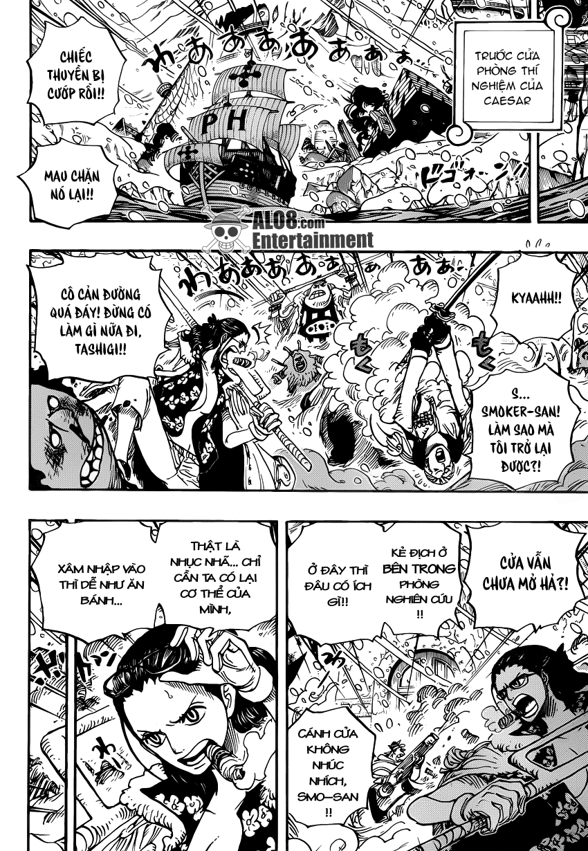 One Piece Chapter 669: Chiến dịch bắt đầu 014