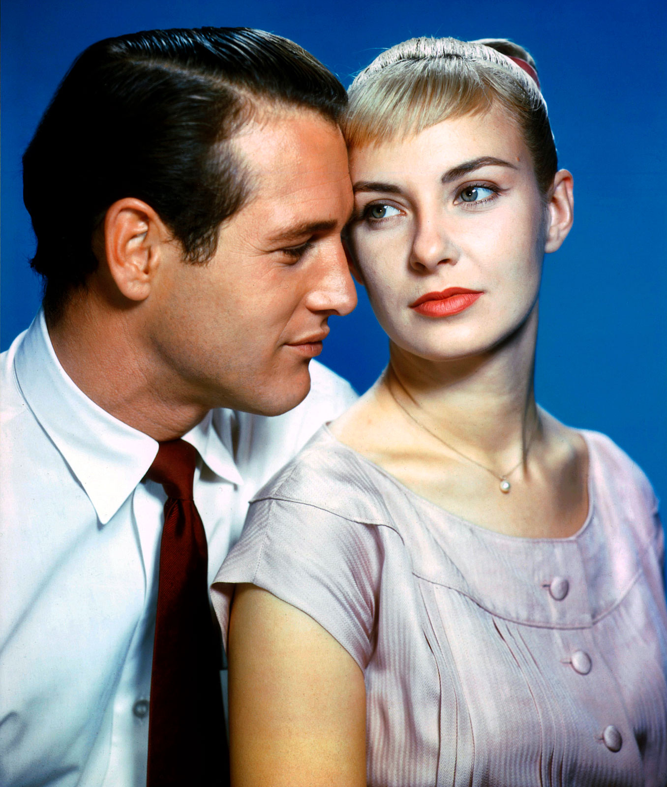 02-27 (27 de febrero) Paul-Newman-with-Joanne-Woodward-Long-Hot-Summer