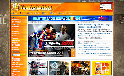 Mucha mas info de Pes 2012 Meri