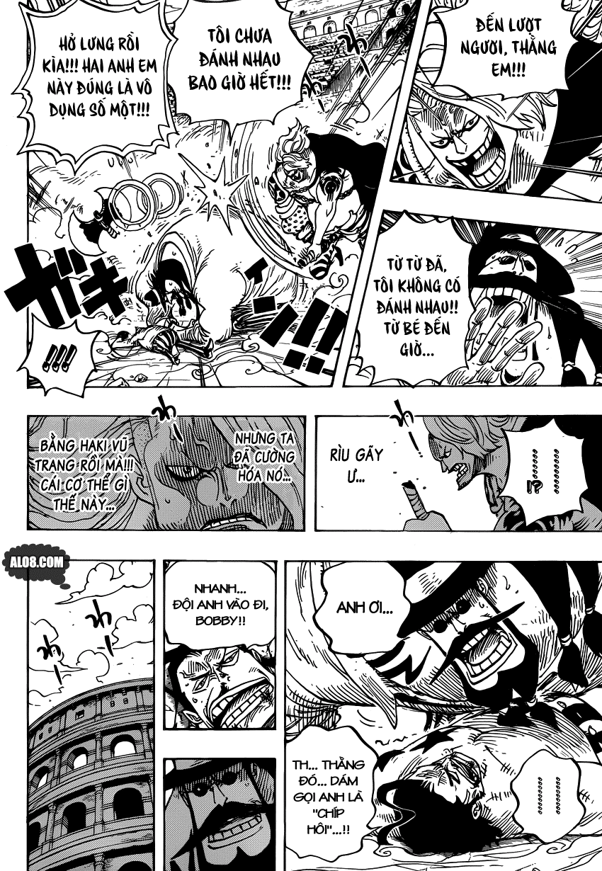 One Piece Chapter 715: Bảng C đại diện 014