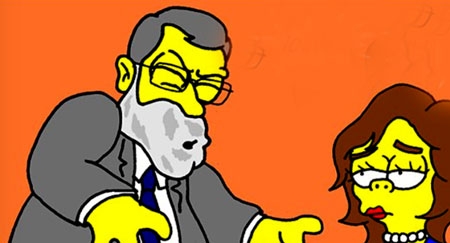 Mariano Rajoy aparecerá en 'Los Simpson' como un presidente poco inteligente y algo corrupto Rrajjoys