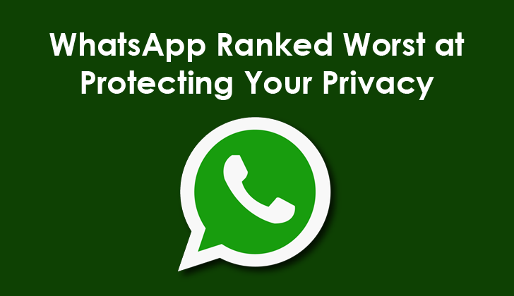 WhatsApp Ranked Worst at Protecting Your Privacy and Data Whatsapp-privacy