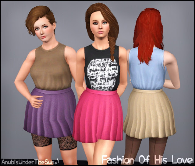 High Waisted Dress + Floral Leggings by Anubis FOHLDress_3