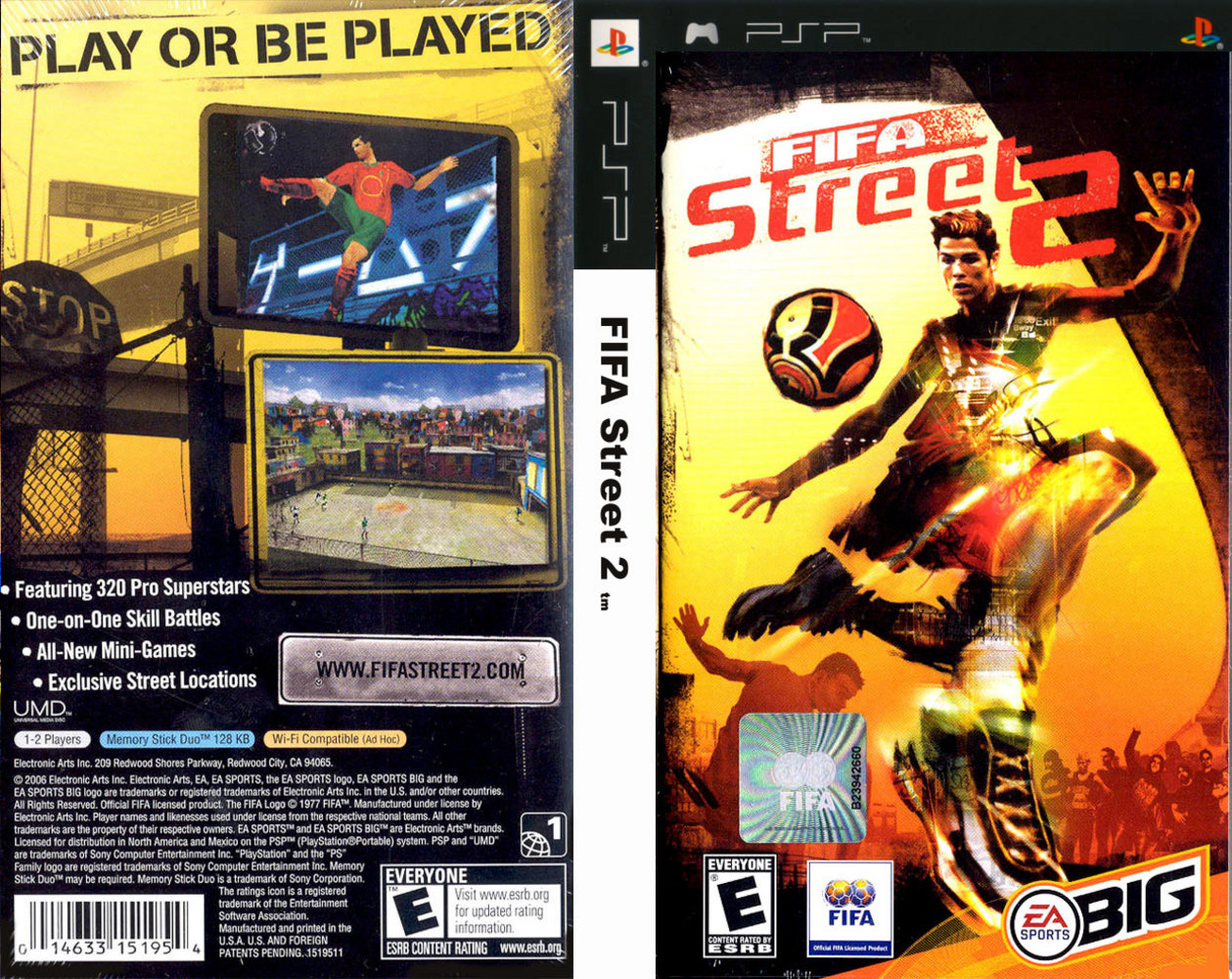 [PSP] FIFA Street 2 [MULTILENGUAJE] [MEGA] [CSO] 44588551