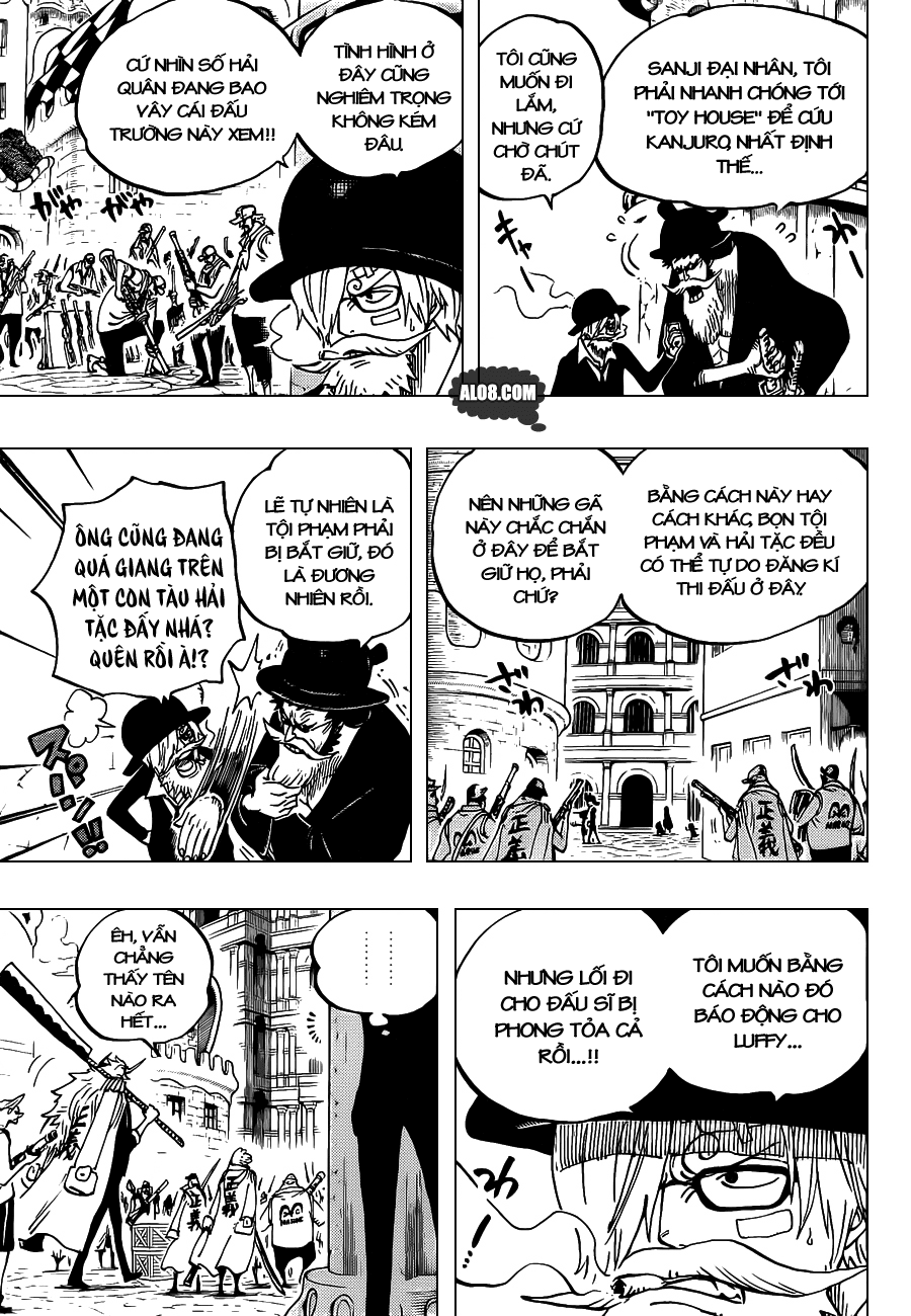One Piece Chapter 717: Những người Dressrosa bị lãng quên 006