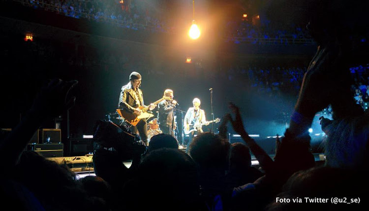 Primer concierto en Estocolmo U2 i+e Tour U2_se_2015-sept-17