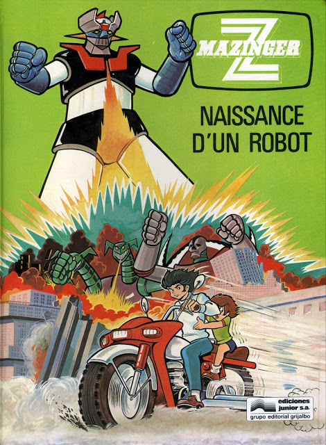 VIEILLE BD MAZINGER Z Mazinger_bd001