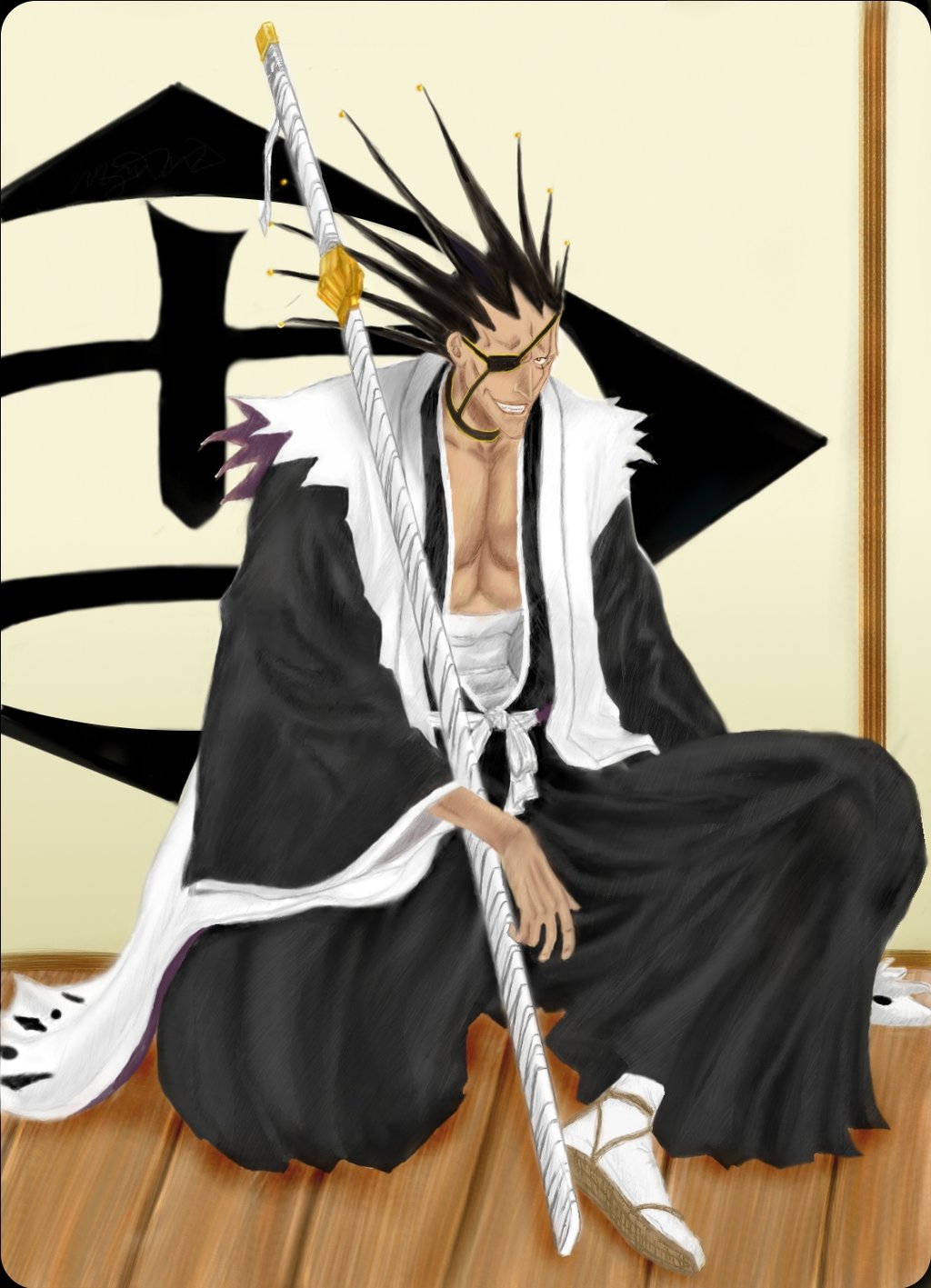 [Suna] Centro Comercial - Página 12 Zaraki_Kenpachi_by_TheEnd03