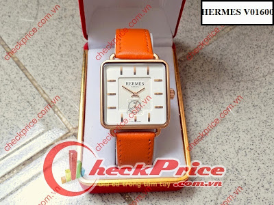Đồng hồ nữ dây da đa sắc màu làm tăng sự lôi cuốn và phong cách  Hermes