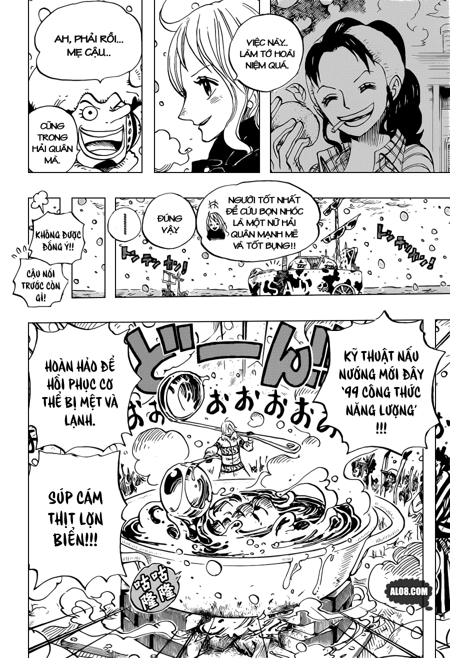 One Piece Chapter 696: Nơi lợi ích gặp gỡ 012