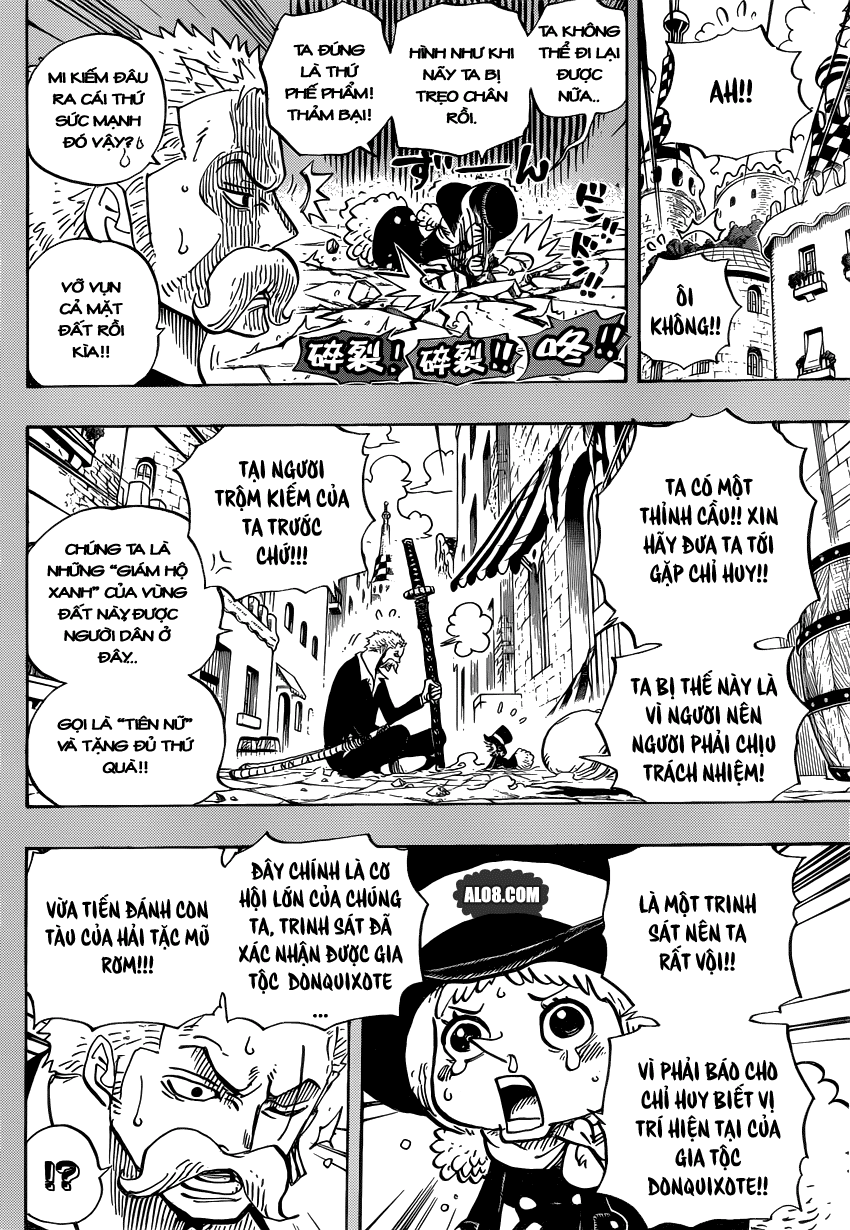 One Piece Chapter 711: Cuộc phiêu lưu ở xứ sở người lùn 011