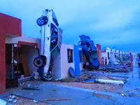 Mexique: Une tornade ravage un quartier de la ville frontalière mexicaine de Ciudad Acuna , déjà au moins onze morts comptabilisés Mexico-tornade