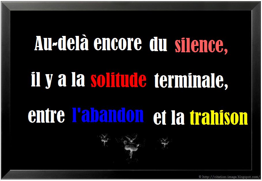 la trahison Citation-trahison