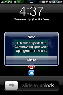 Use your camera as Wallpaper with Camera Wallpaper Camerawallpaper1