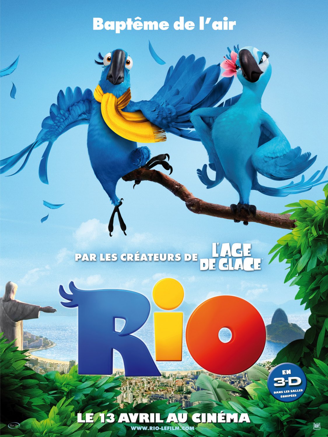 Rio (2011) Rio%2BFrench%2BPoster