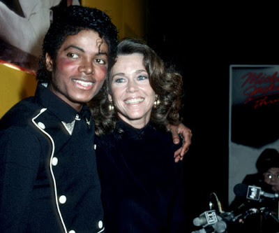 Michael Jackson e Jane Fonda 28