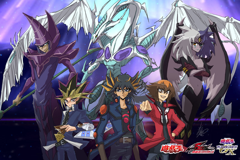 Pelicula Yugioh 2011 YuGiOh_10th_anniversary___main_by_TSUTAYA07