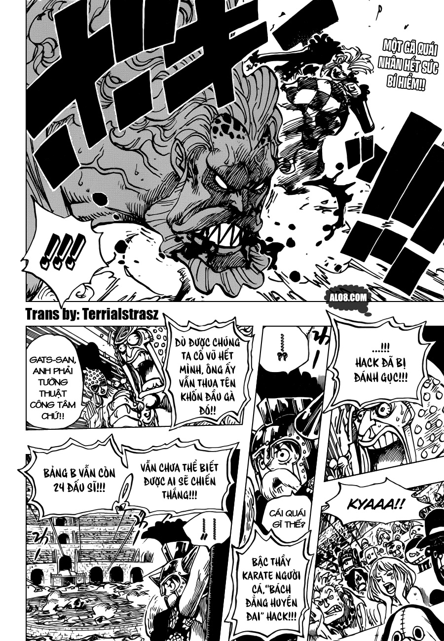 One Piece Chapter 709: Đế vương quyền 002