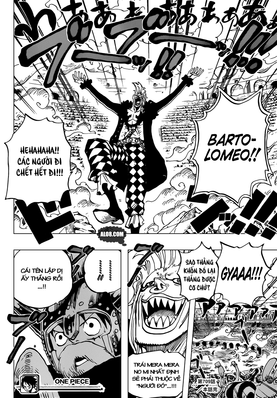 One Piece Chapter 709: Đế vương quyền 017