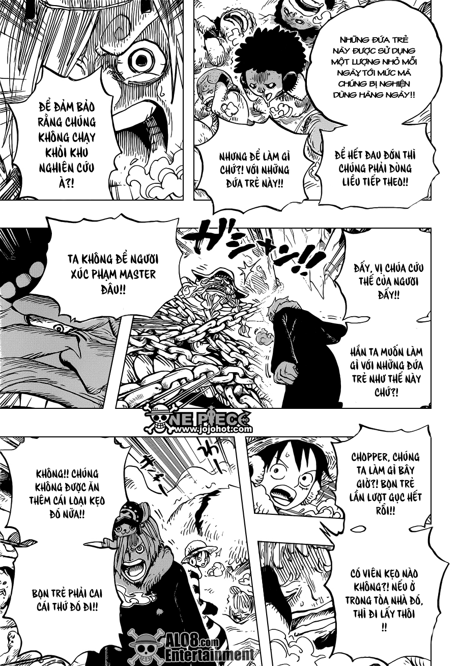 One Piece Chapter 665: Kẹo 009