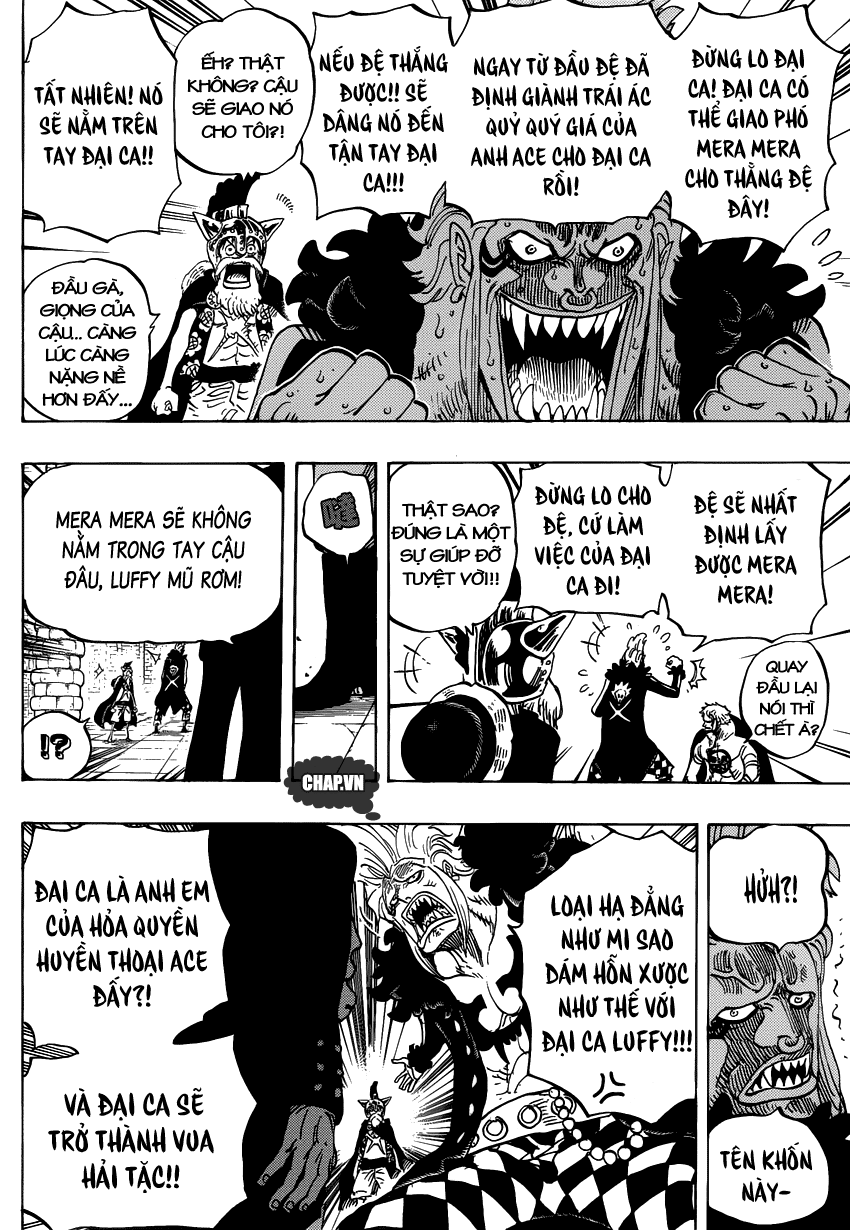 One Piece Chapter 731: Chiến dịch S.O.P ở Dressrosa  014