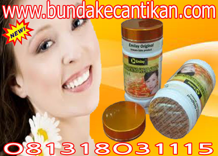 EMILAY WHITENING CAPSULE PEMUTIH BADAN ORIGINAL [081318031115] EMILAY