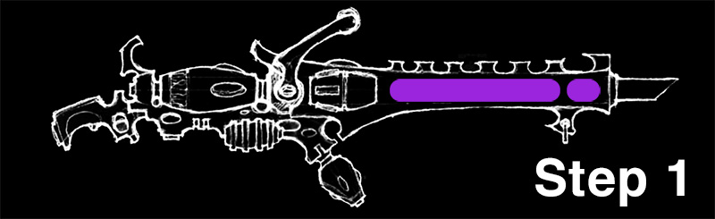 EOE's Dark Eldar Painting Tutorials  DE_OSL_Diagram_step1