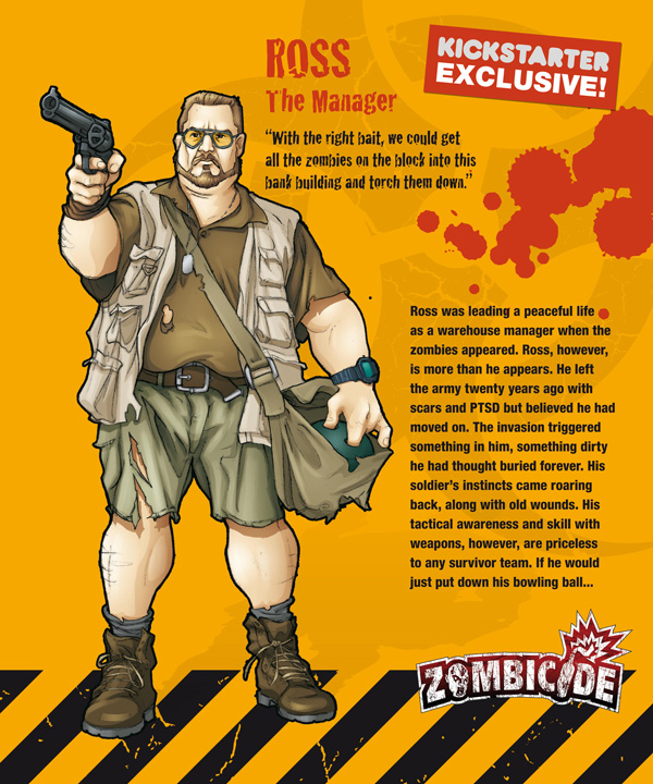 Zombicide personajes ROSS