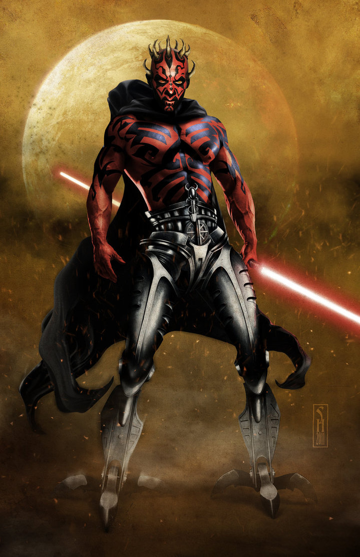 Darth Maul Spider Statue Cyborg_darth_maul_by_harben_pictures-d3rcakb