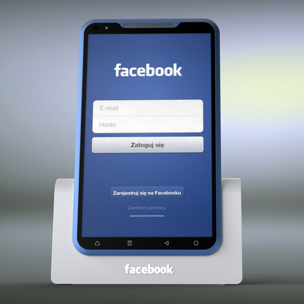 facebook மொபைல்போன் படங்கள்  Facebook bluephone  Futuristic-Bluephone-Facebook-SmartPhone-Concept-Release