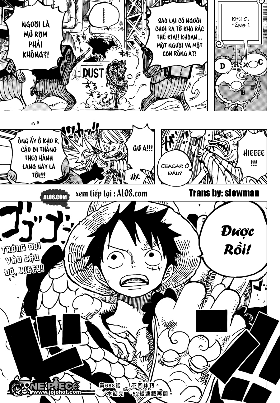 One Piece Chapter 688: Mocha 018