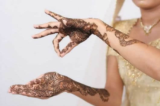 نقوش الحناء الهنديه -ثقافه  Charming_mehndi_designs_01