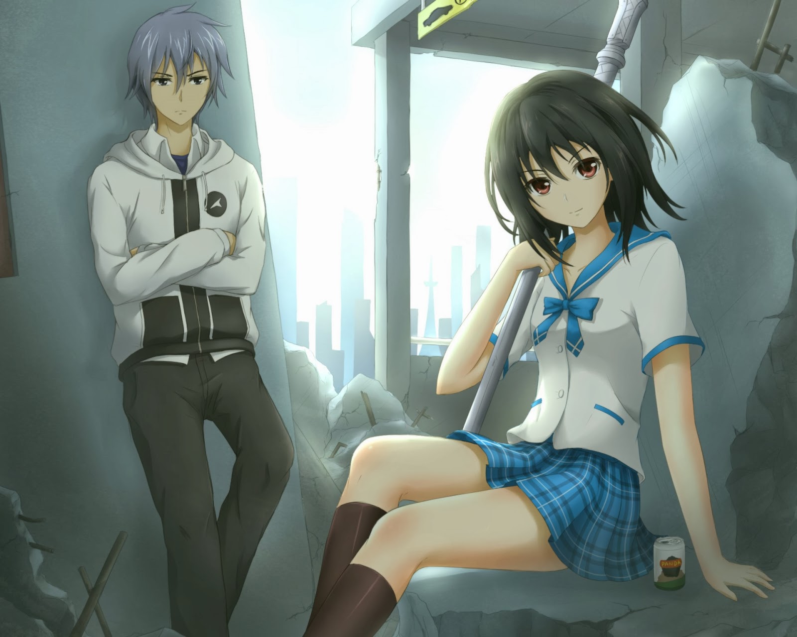 تقرير عن انمي strike the blood  Himeragi_kujou_00