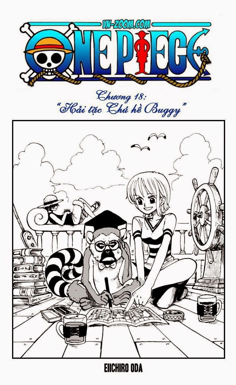 One Piece - Tập 03 - Chapter 018 - Hải tặc Chú hề Buggy 1001