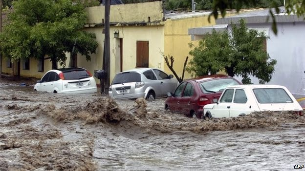 Argentine: Au moins sept morts dans des inondations Argentine%2Binondation