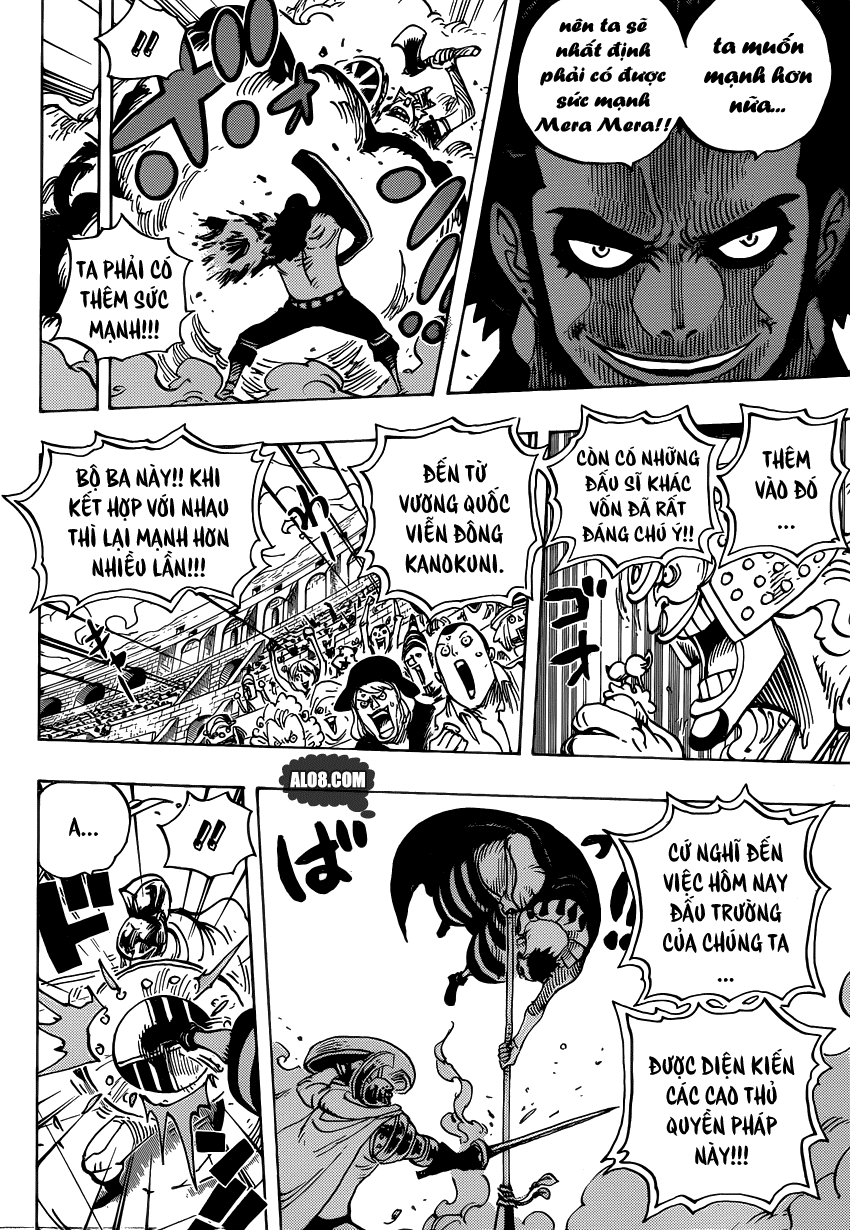 One Piece Chapter 715: Bảng C đại diện 005