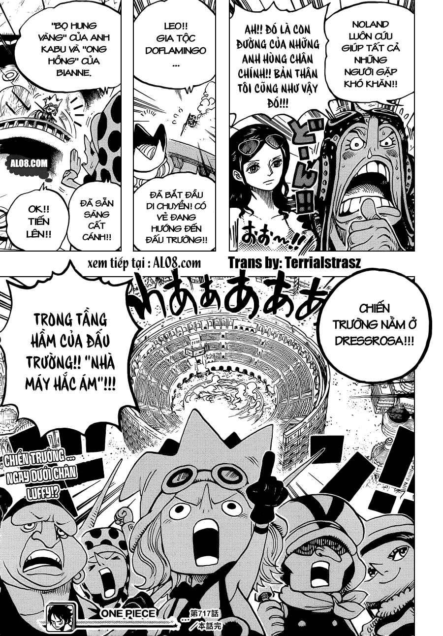 One Piece Chapter 717: Những người Dressrosa bị lãng quên 018