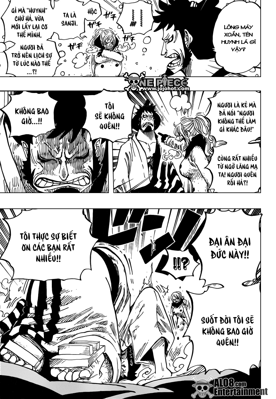 One Piece Chapter 672: "Tên ta là Kinemon!!" 015