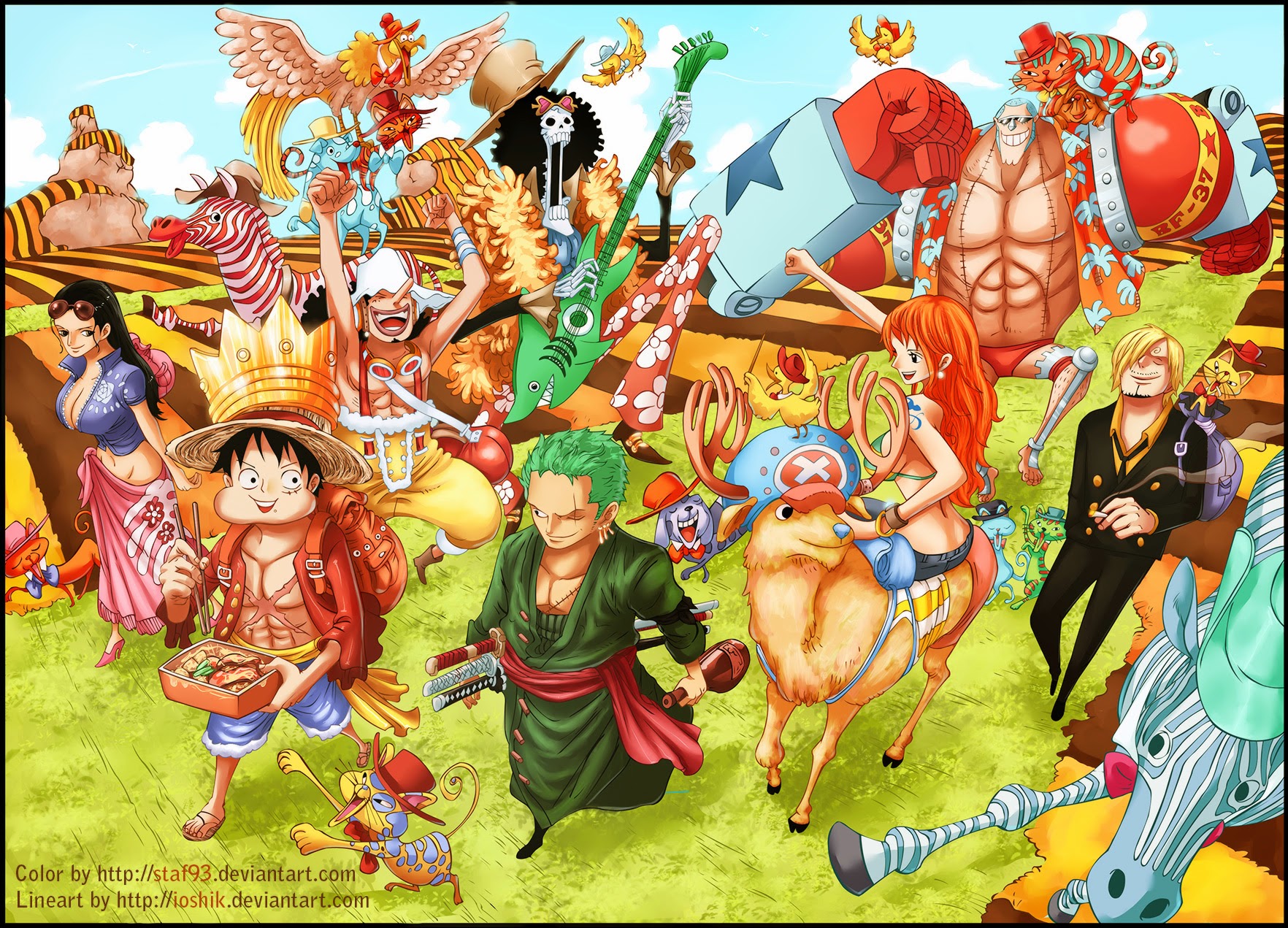 One Piece Chapter 733: Ước nguyện của anh lính chì 022