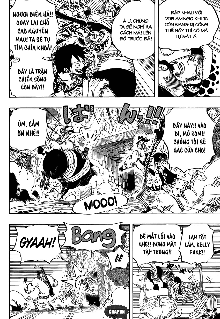 One Piece Chapter 751: Sabo vs. Đô đốc Fujitora 012